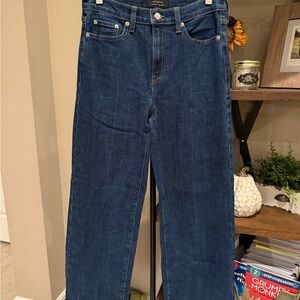 Banana Republic Women’s Dark Blue Straight Jeans